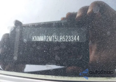 2020 Nissan Rogue Sv Fwd from USA, damaged, VIN KNMAT2MT5LP523344